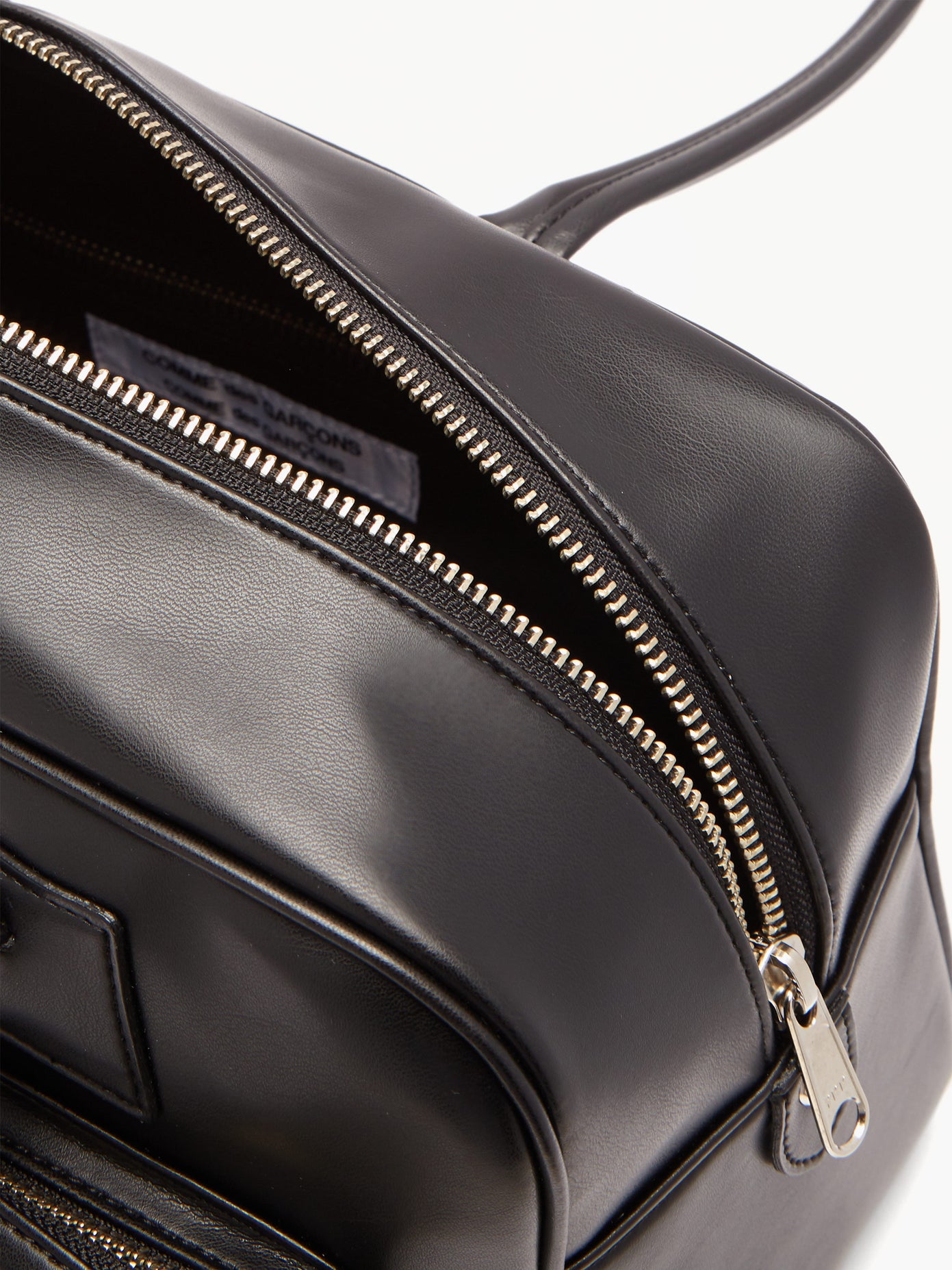 COMME DES GARÇONS COMME DES GARÇONS Faux-Leather Bowling Bag 