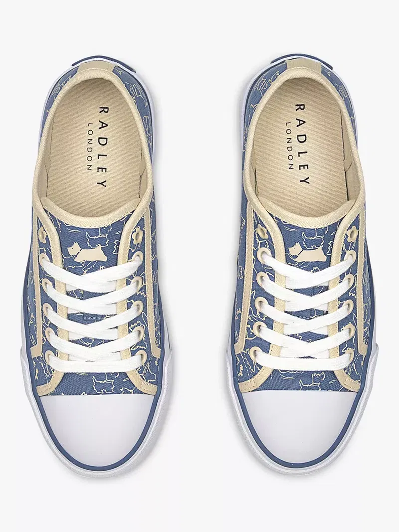 RADLEY Hatton Scratchy Dog Low Top Trainers endource