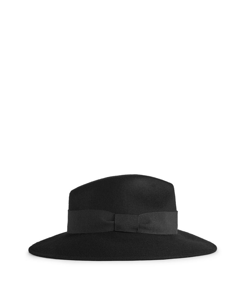 Reiss, AVA FELT FEDORA BLACK ?? Reiss | Accessories | Reiss Ava Felt Fedora Black | Poshmark main image 4