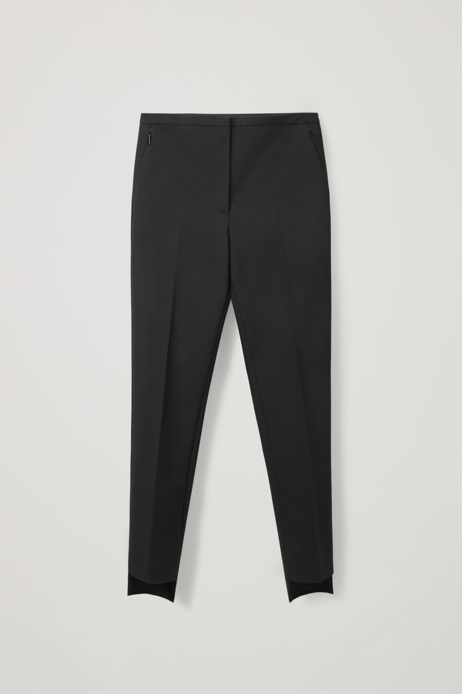 cos cigarette trousers Slim-fit Pants Rendered in a rich mole tone Buy COS Cigarette Trousers |