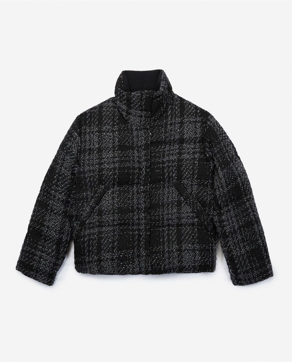 THE KOOPLES Tweed Down Jacket endource