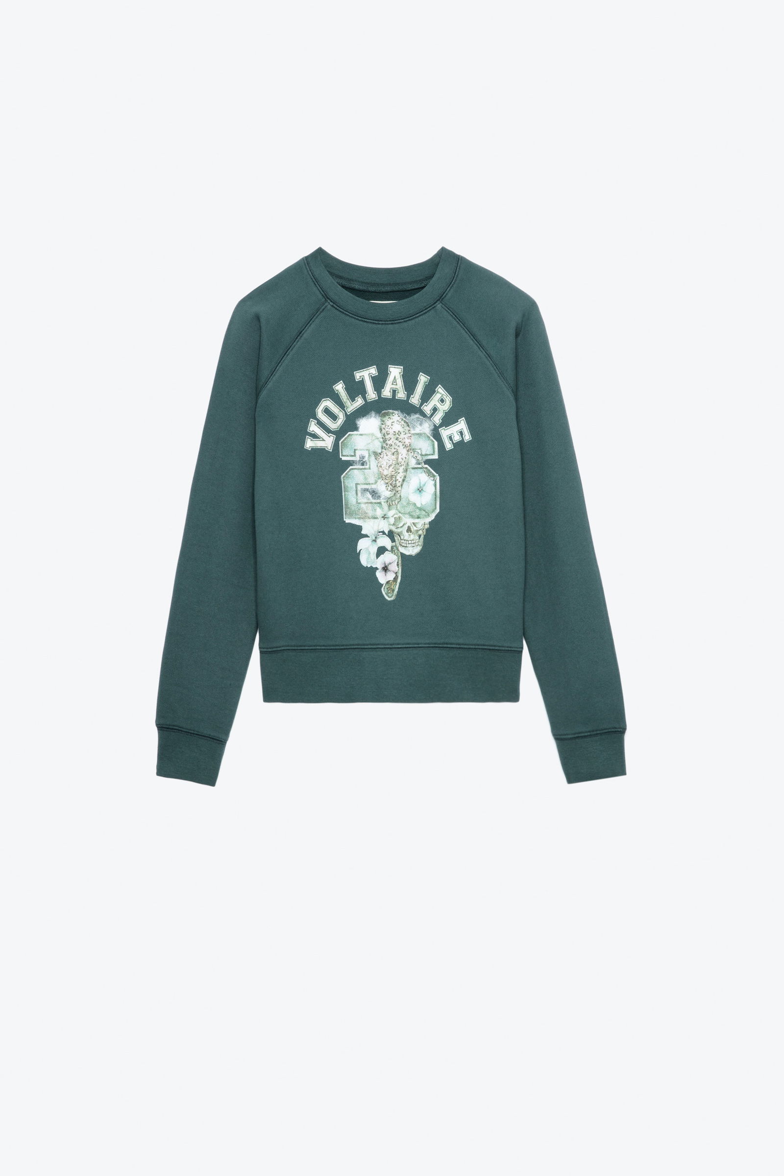 Zadig & Voltaire Upper ZV Address Sweatshirt- Grey main image 0