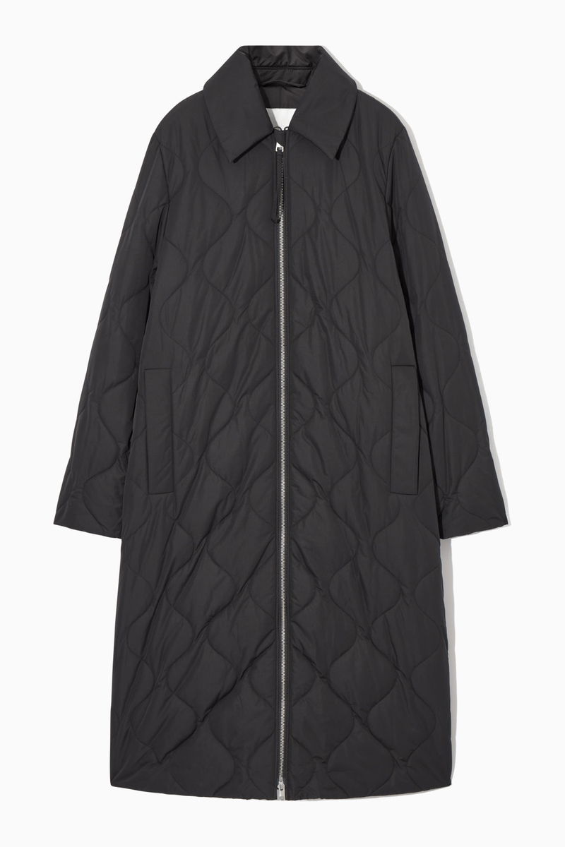 Oversized Quilted Coat