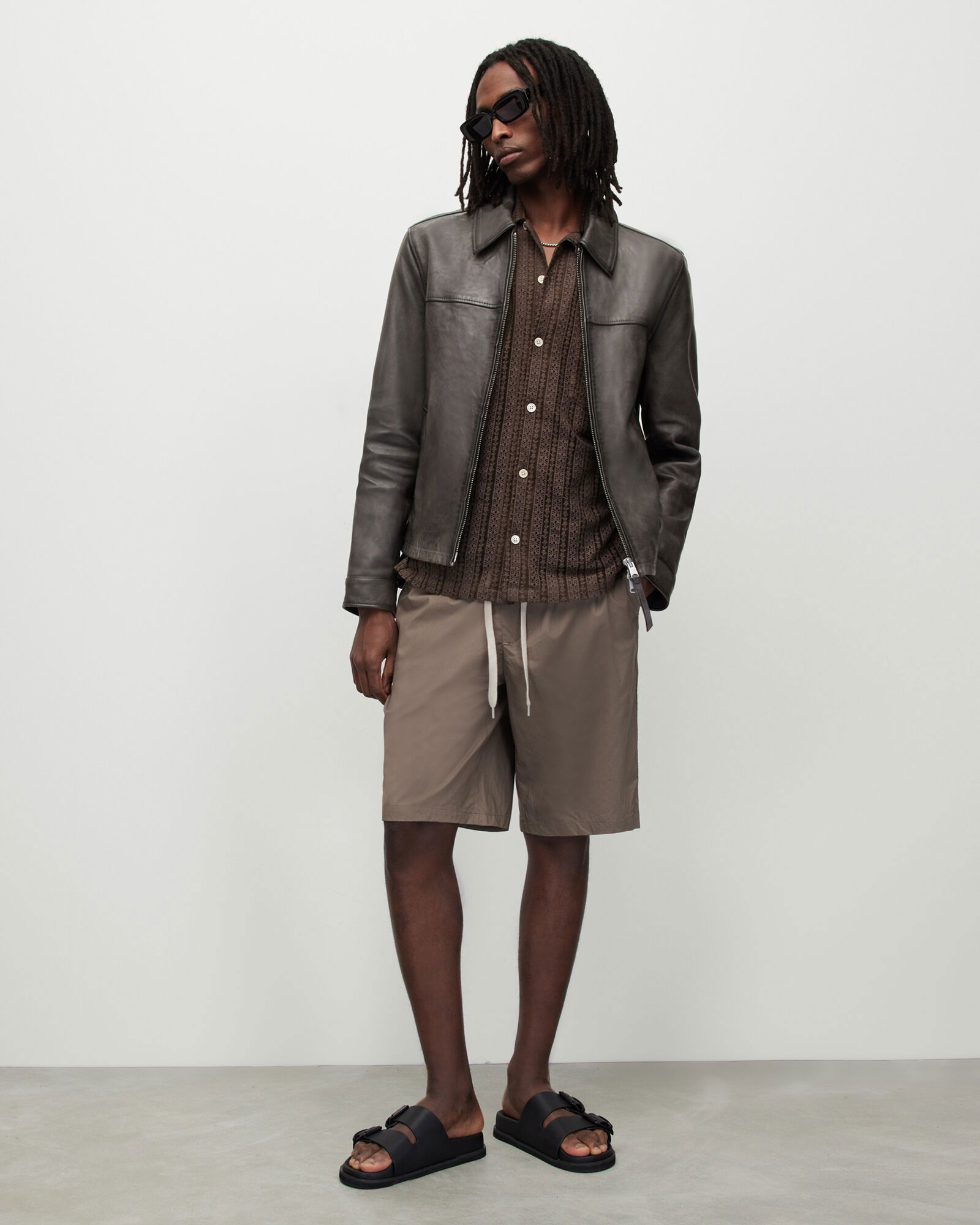 ALLSAINTS Adam Leather Jacket | endource