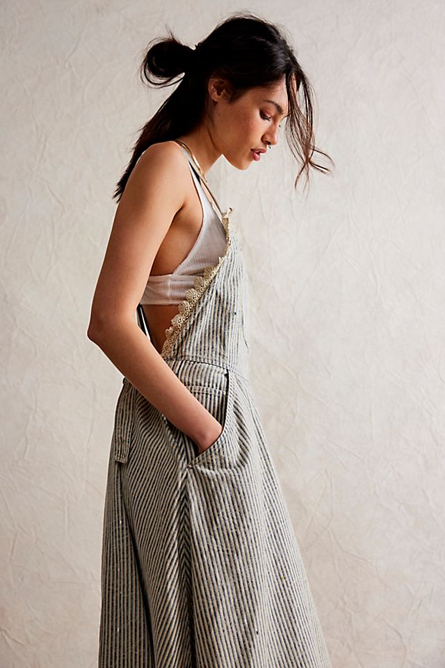 free people overall dress Amazon.com: Women's Smock Mini : Clothing, Shoes & Jewelry this country Free People Good Luck Overall
