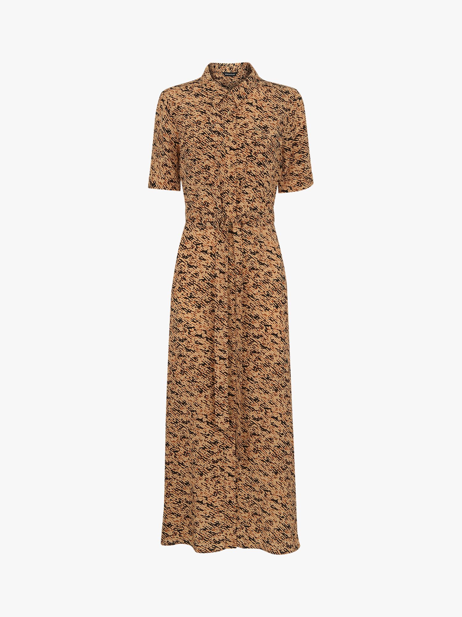 midi dress warehouse horse print shirt dress WHISTLES Bark Print Shirt Dress endource