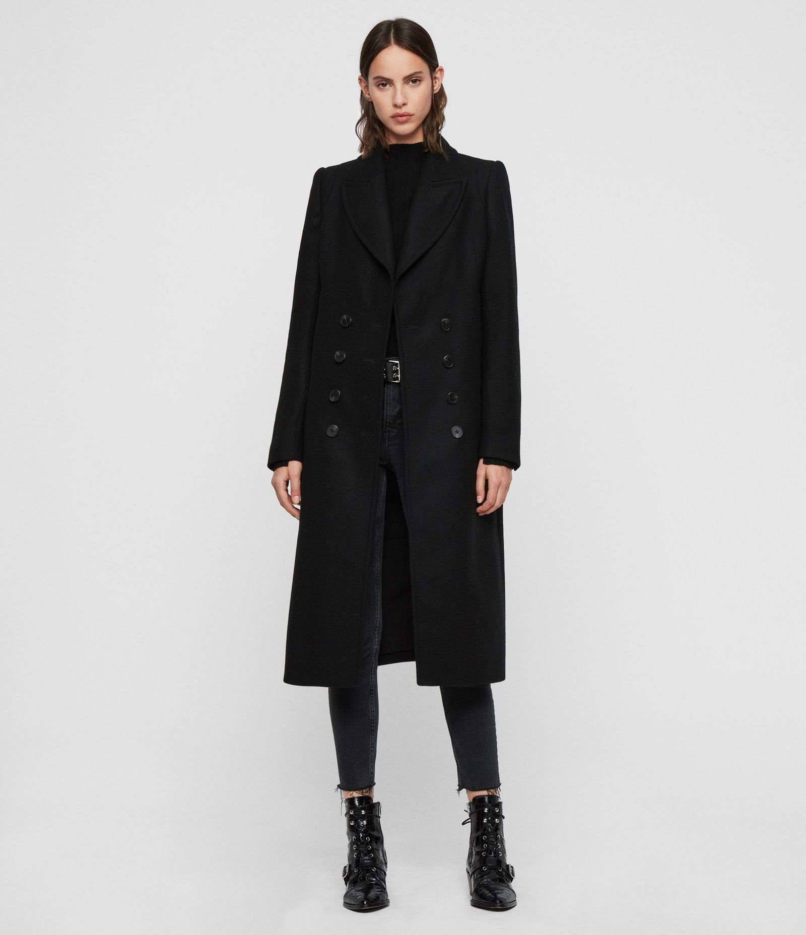 ALLSAINTS Blair Shadow Coat | endource