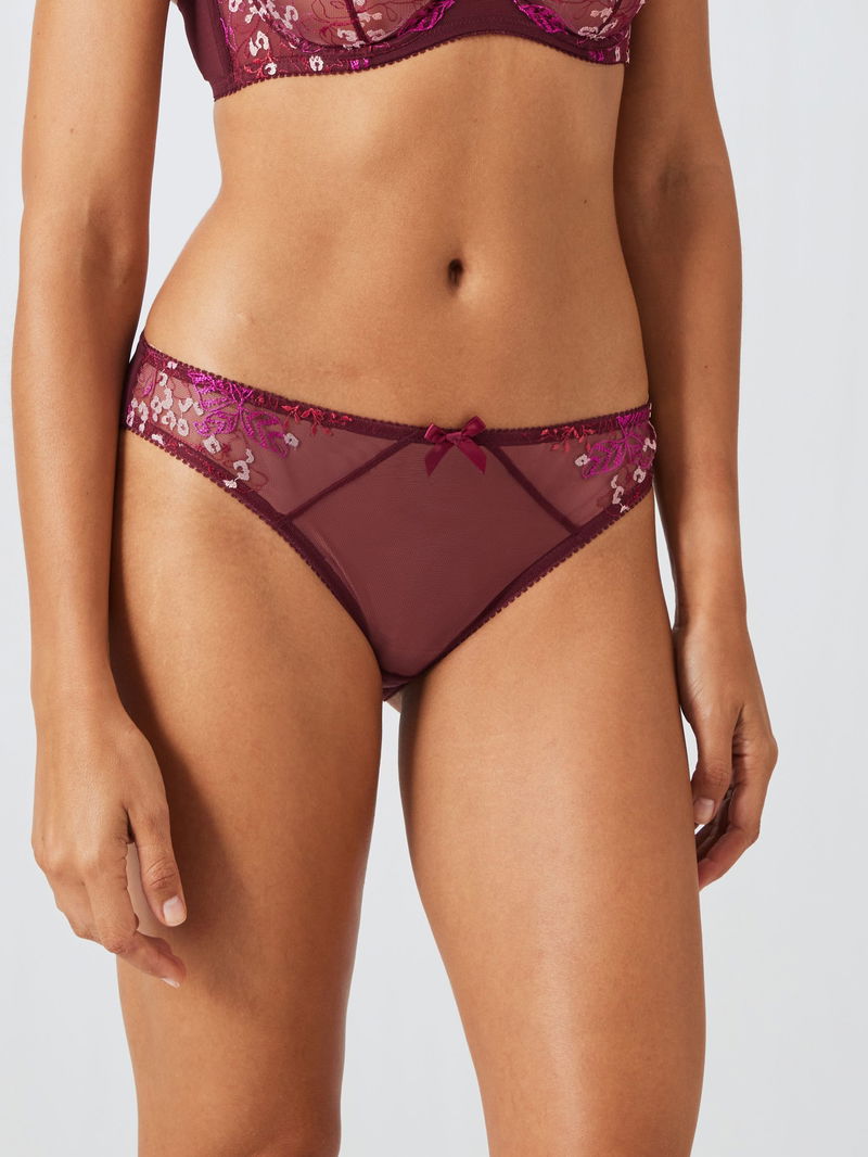 Pancherry - Couple Matching Set: Bear Embroidered Panty + Undershorts