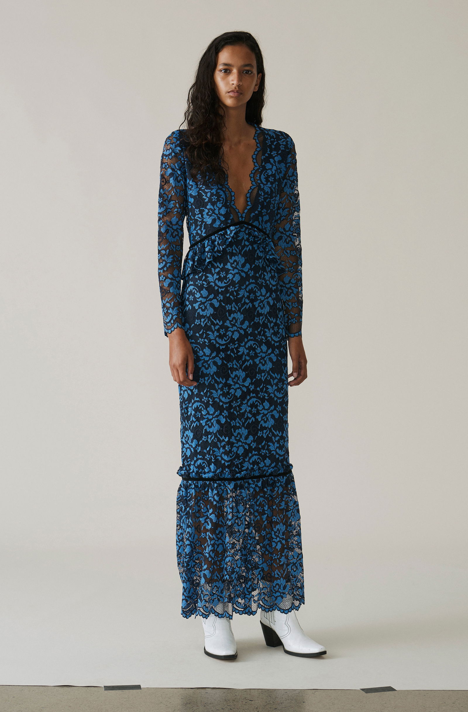 GANNI Flynn Lace Maxi Dress | endource GANNI Flynn Lace Maxi Dress | endource