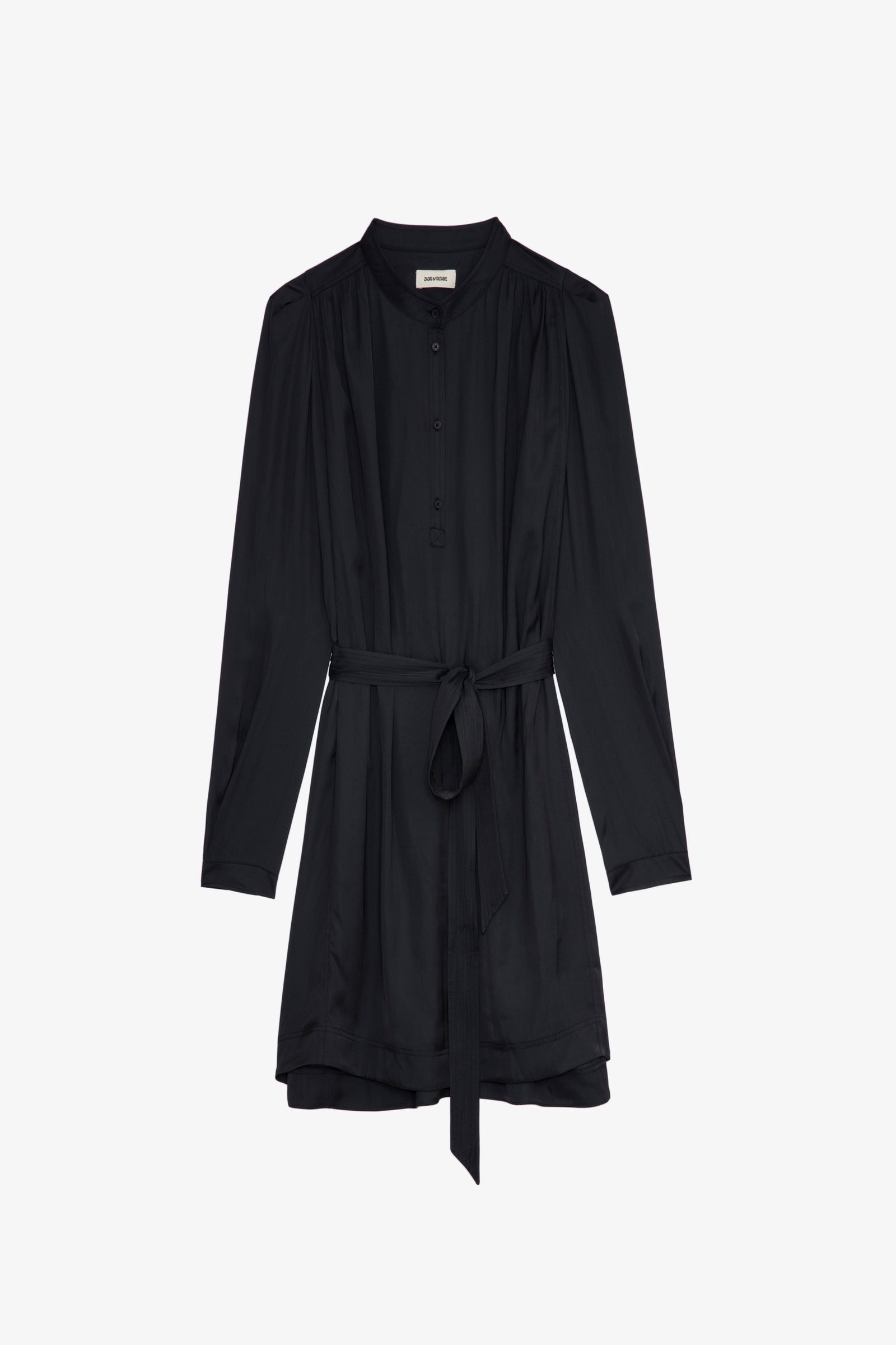 Zadig & Voltaire Ritan Elbow Sleeve Midi Dress