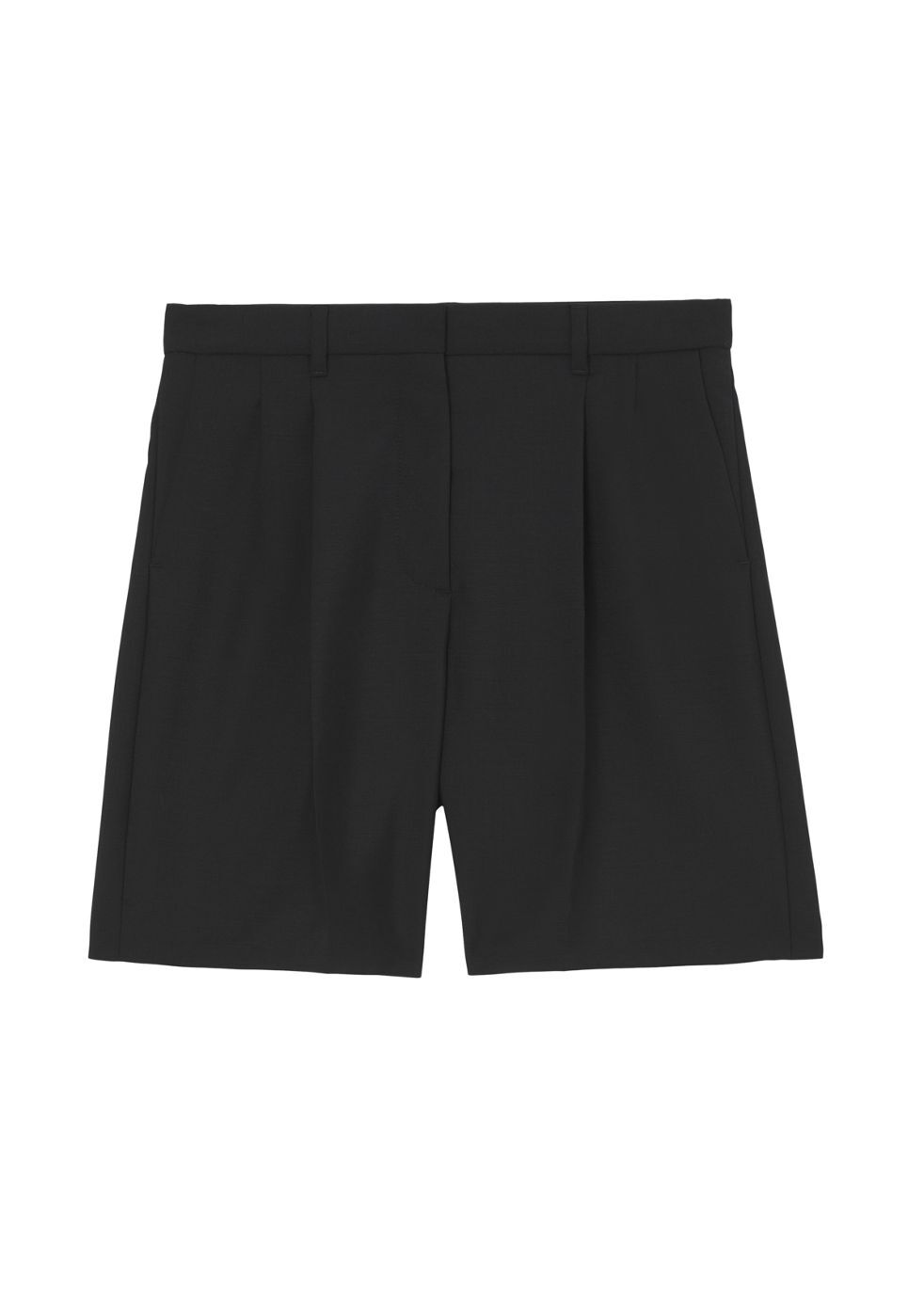 BURBERRY Mohair Wool Tailored Shorts | Endource