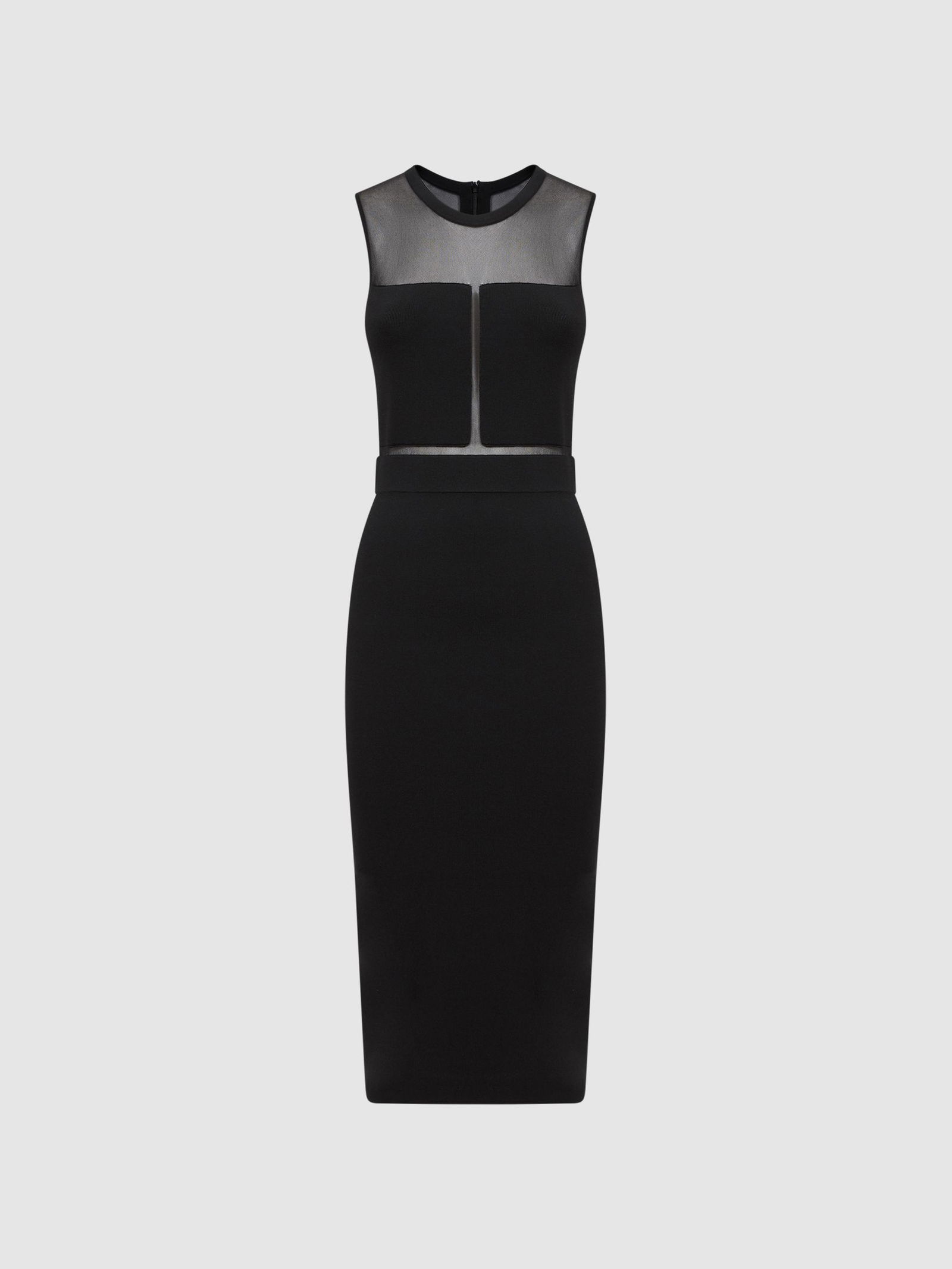 Lucia - Textured Print Bodycon Dress main image 1