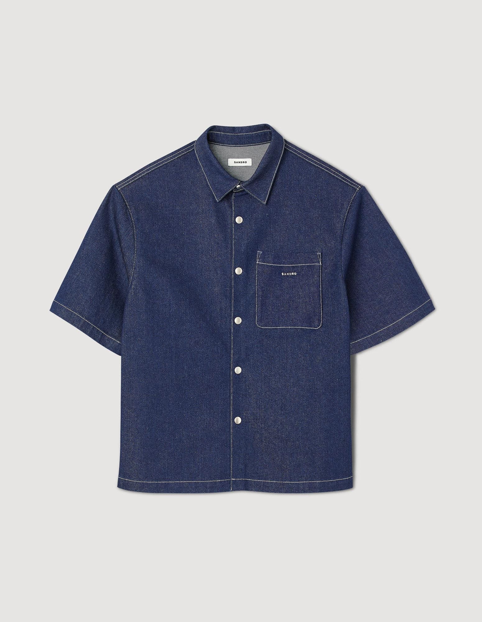 SANDRO Denim Shirt | endource