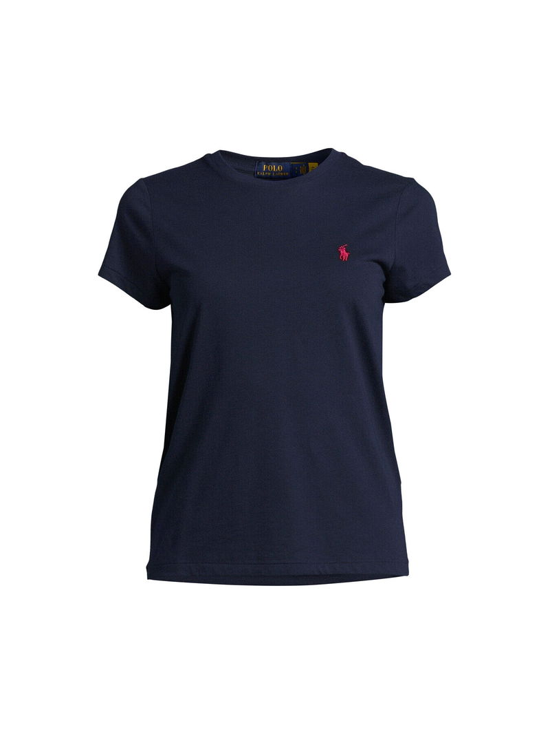 Polo Ralph Lauren Women's Short Sleeve T-Shirt - Navy