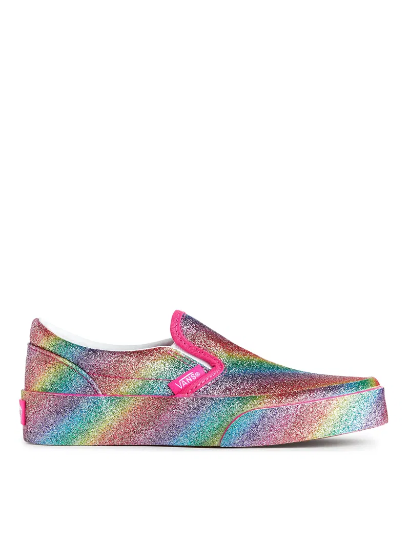 VANS Classic Slip-On Trainers in Rainbow