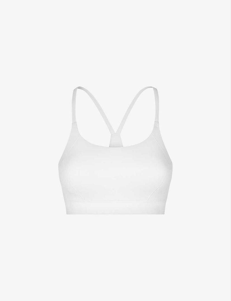 SWEATY BETTY Foundation Seamless Padded Yoga Bra in Black