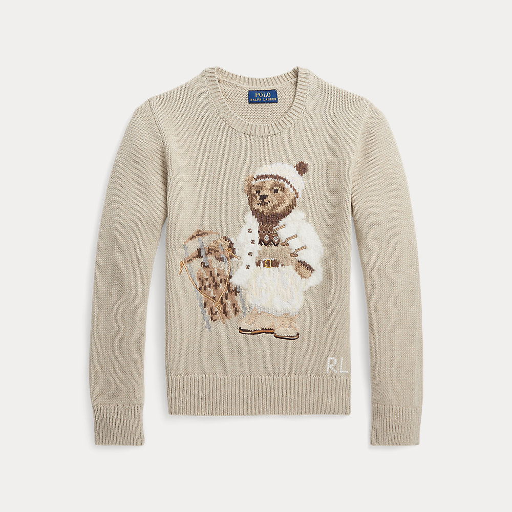 Fabelhafte Ralph Lauren Bear Jumper Bilder