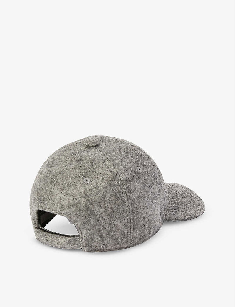 STELLA MCCARTNEY 2001 Logo-Embroidered Eco-Felt Hat | endource display picture 2