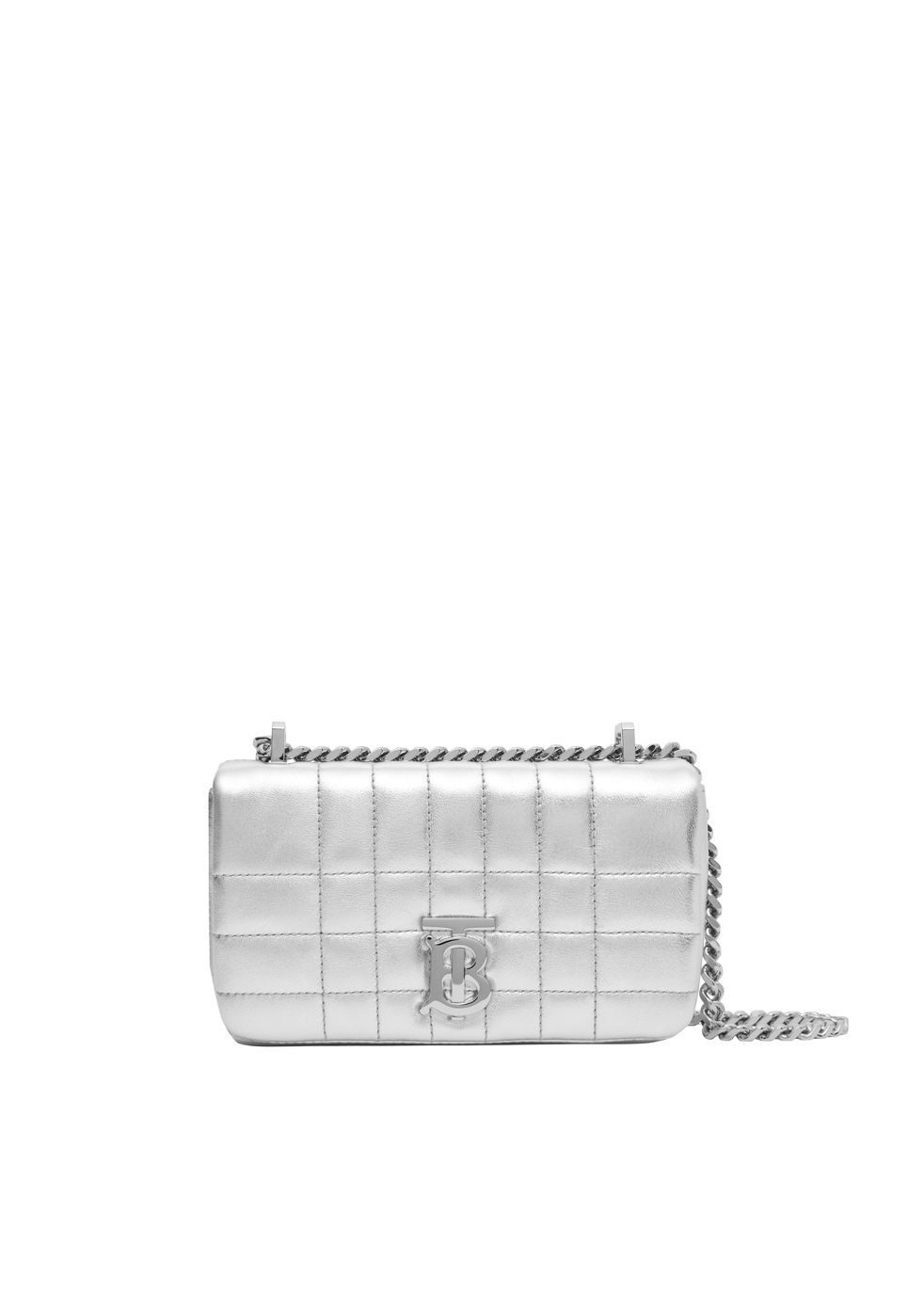 burberry silver bag