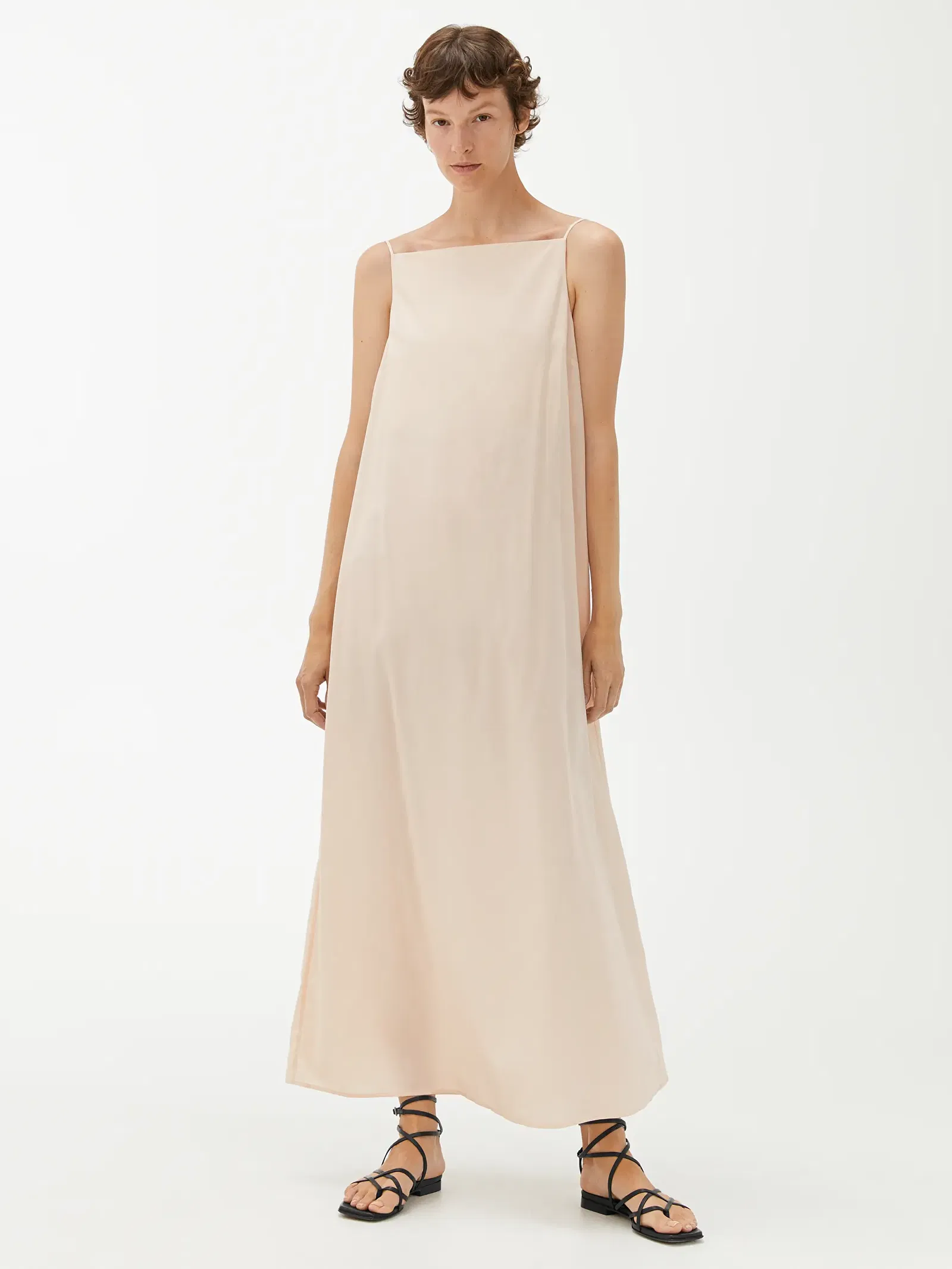 arket cotton voile slip dress Arket Satin Slip Dress Arket Cotton Voile Slip SIMKHAI Rania Satin Maxi Slip  Dress Gold