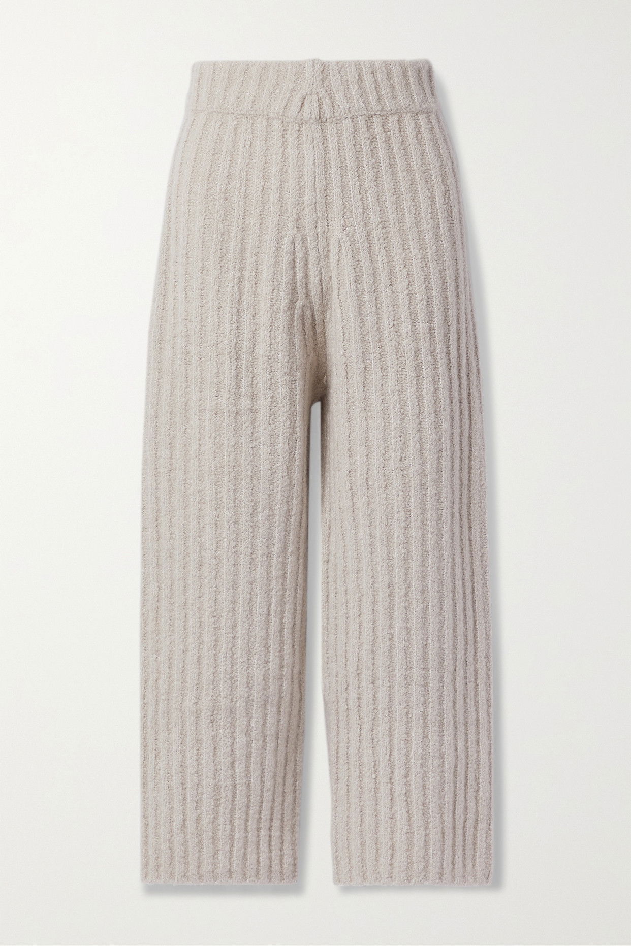 Barrie wide-leg wool-crepe pants