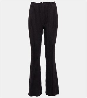 MISSONI Knitted Flared Pants in Black