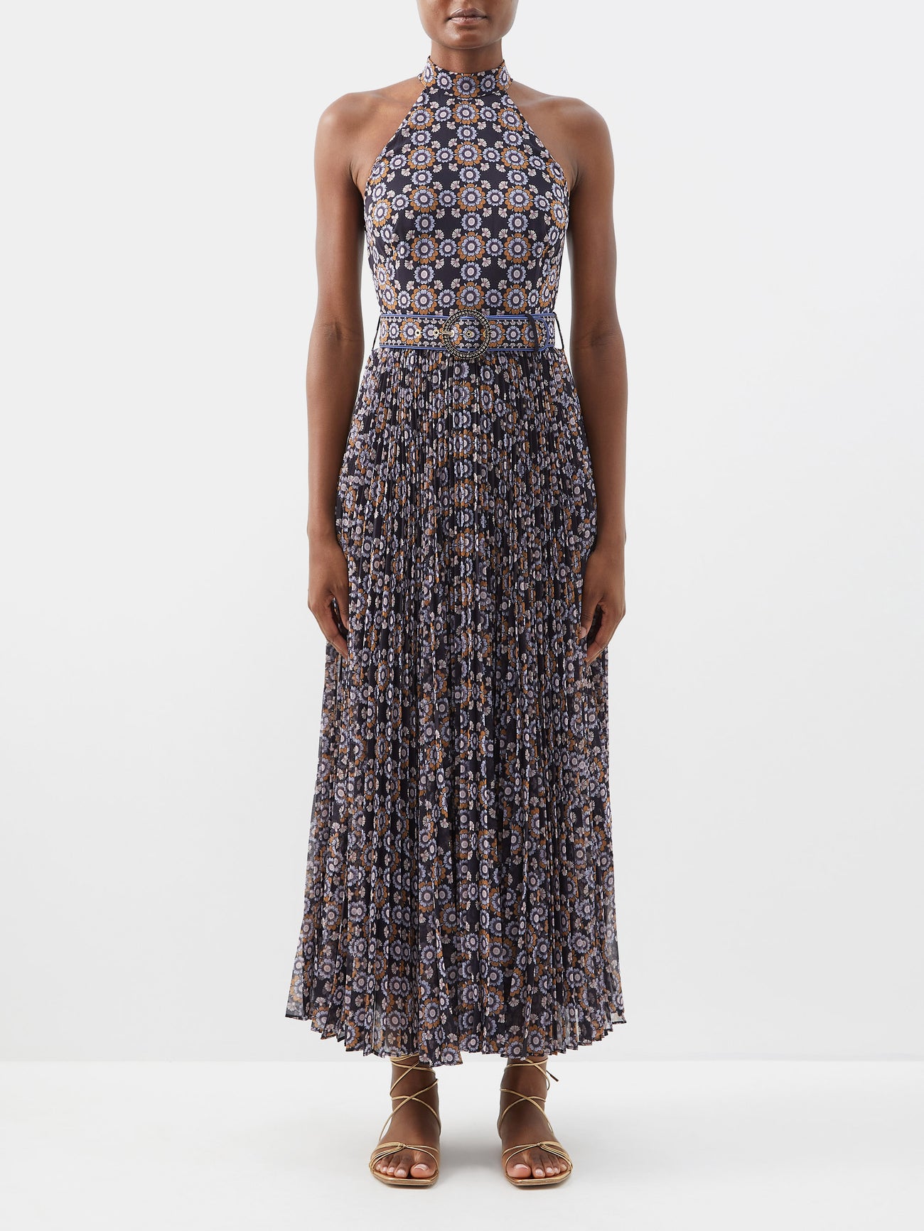 sunray halter picnic dress Zimmermann Sunray Halter Picnic Dress