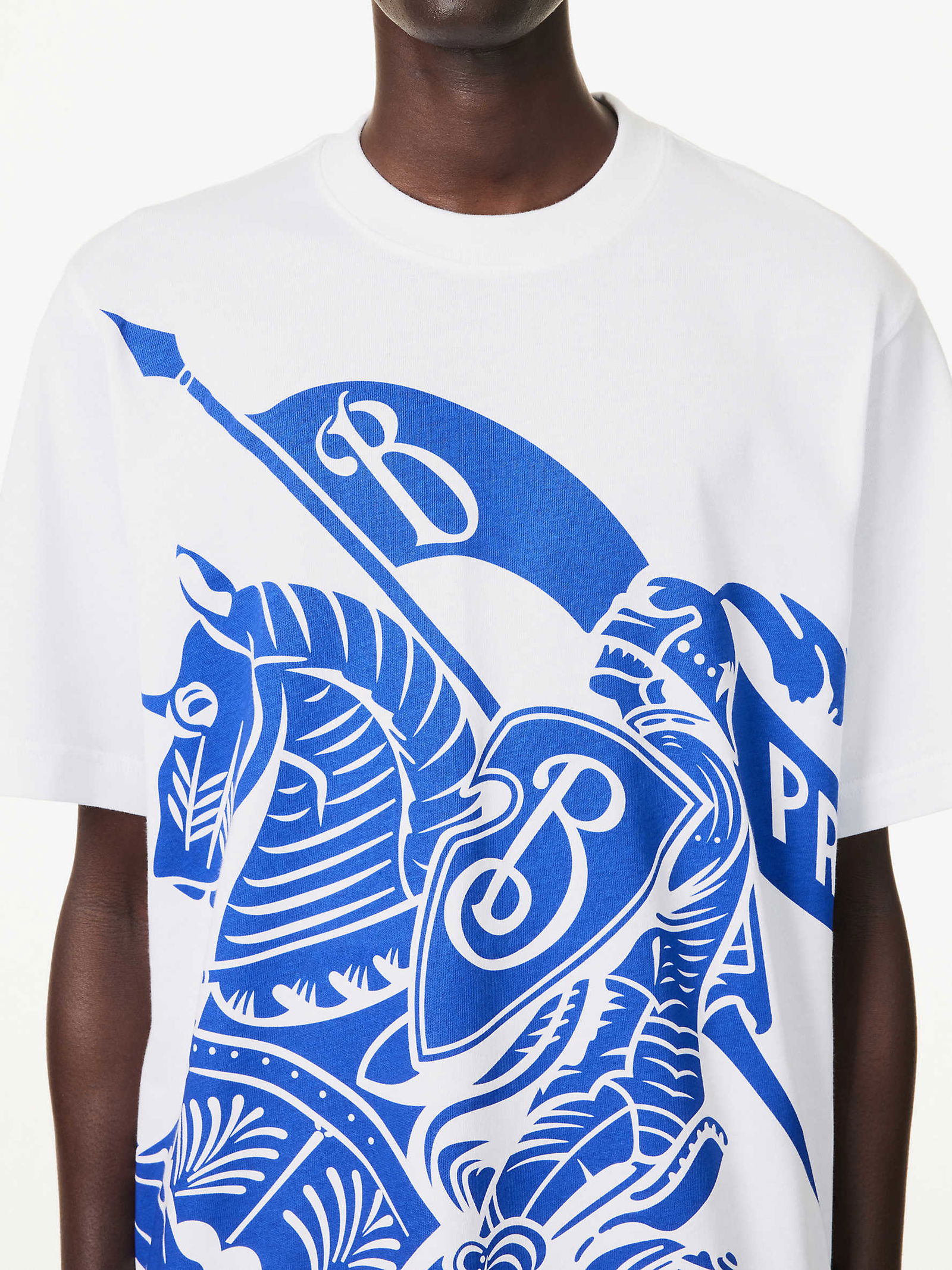 BURBERRY Equestrian Knight Design T-Shirt | endource