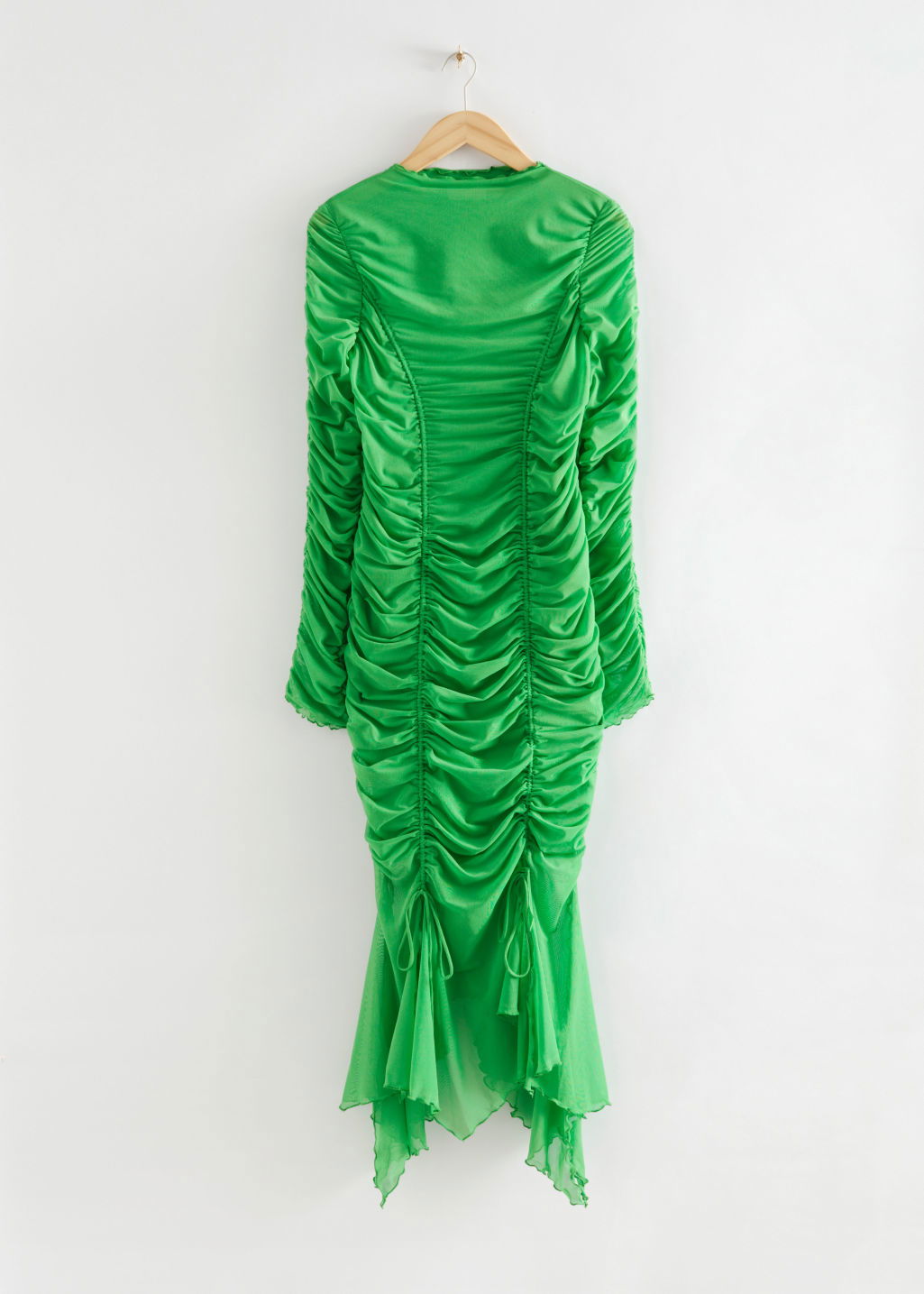 Buy & OTHER STORIES Fitted Ruched Midi Dress | Relove