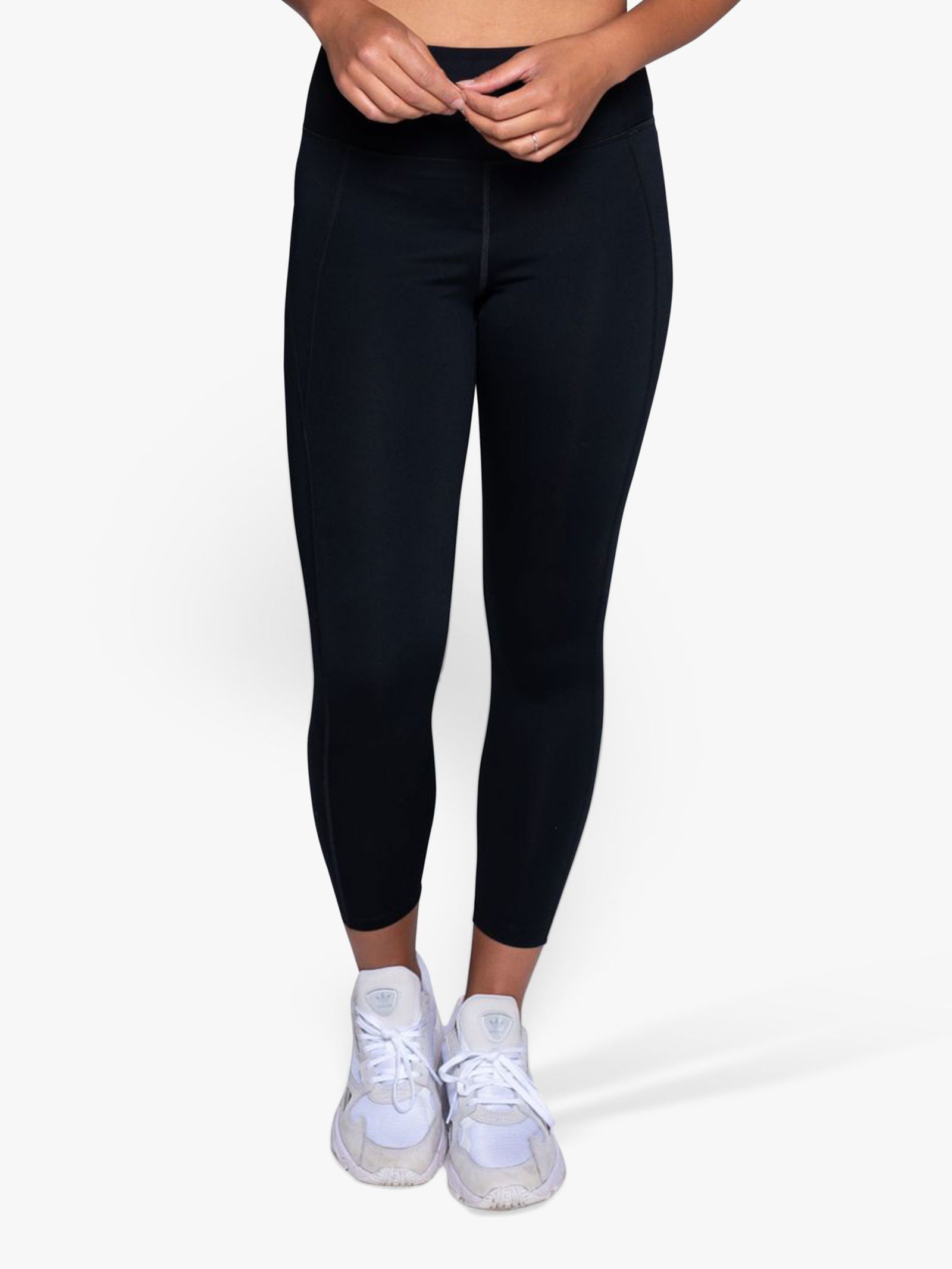 Girlfriend Collective High Rise Capri Leggings, Navy at John Lewis &  Partners