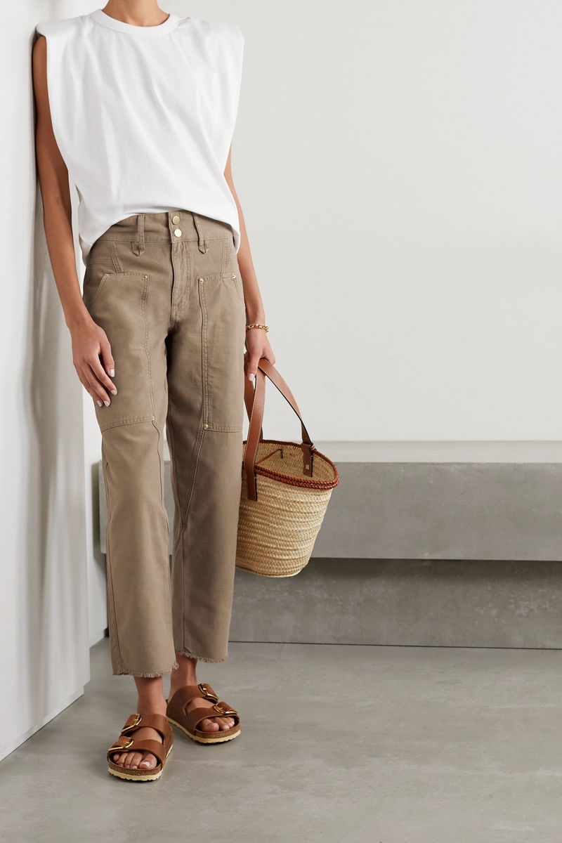 THEORY Admiral crepe straight-leg pants