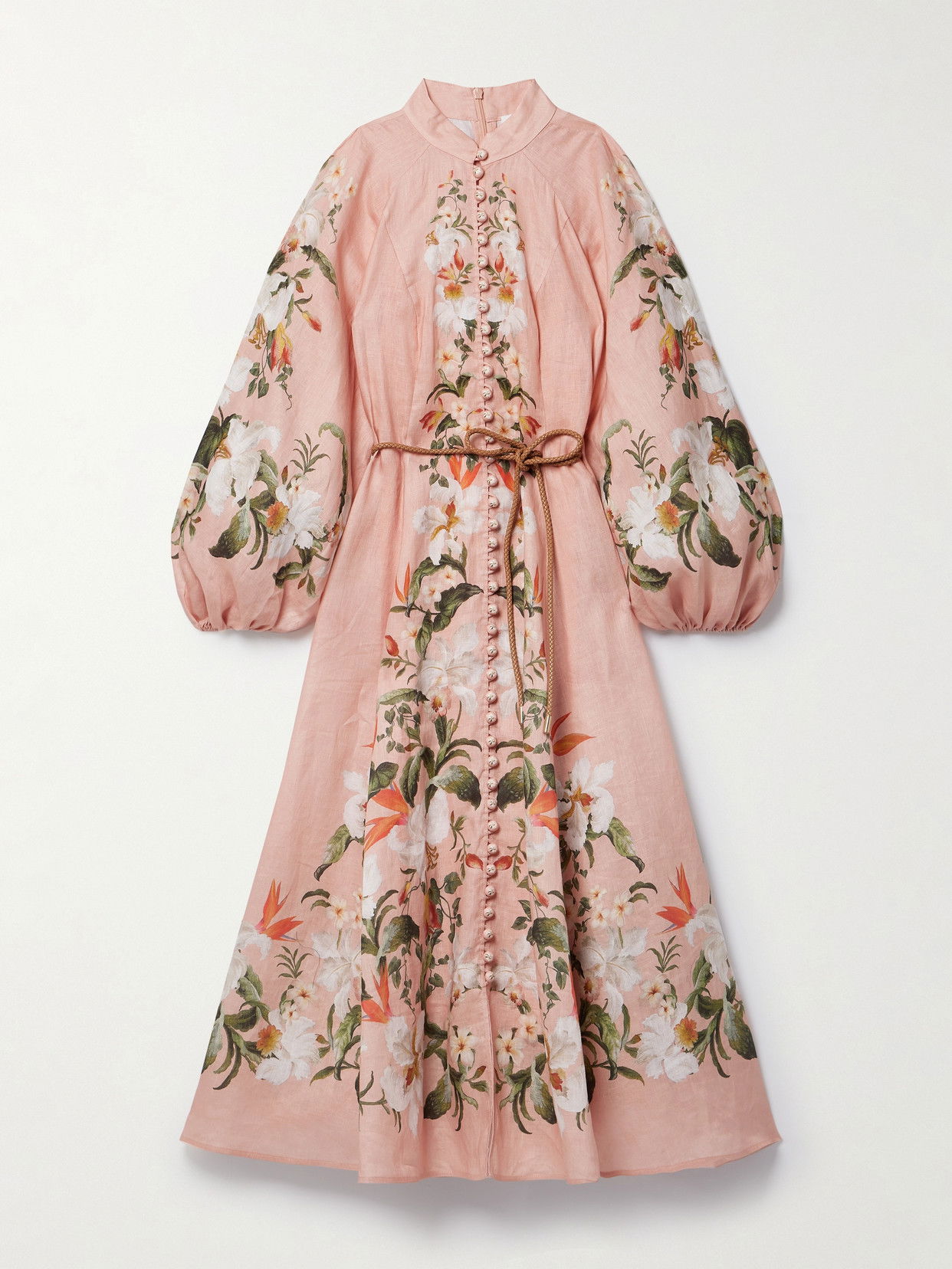 chinese dress ladies Linen Sofia Midi Dress – Sozy