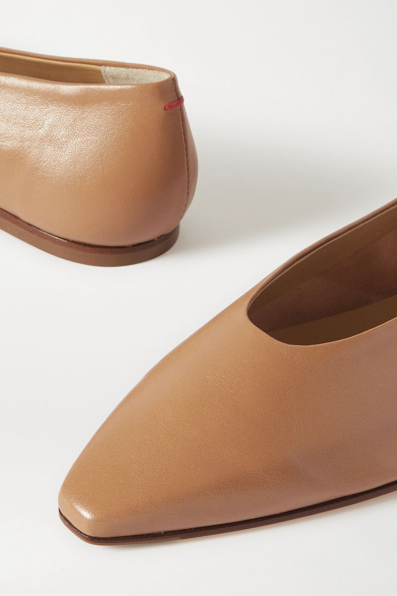 AEYDE Betty Leather Flats endource