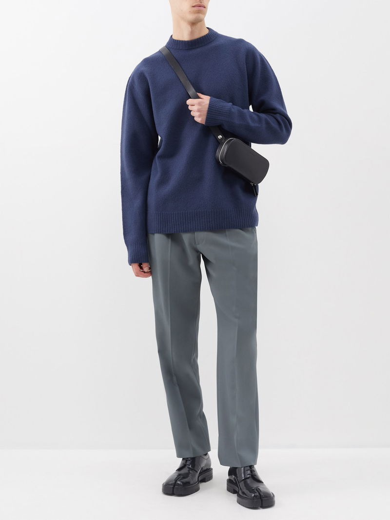 JIL SANDER Boiled Wool Sweater | endource