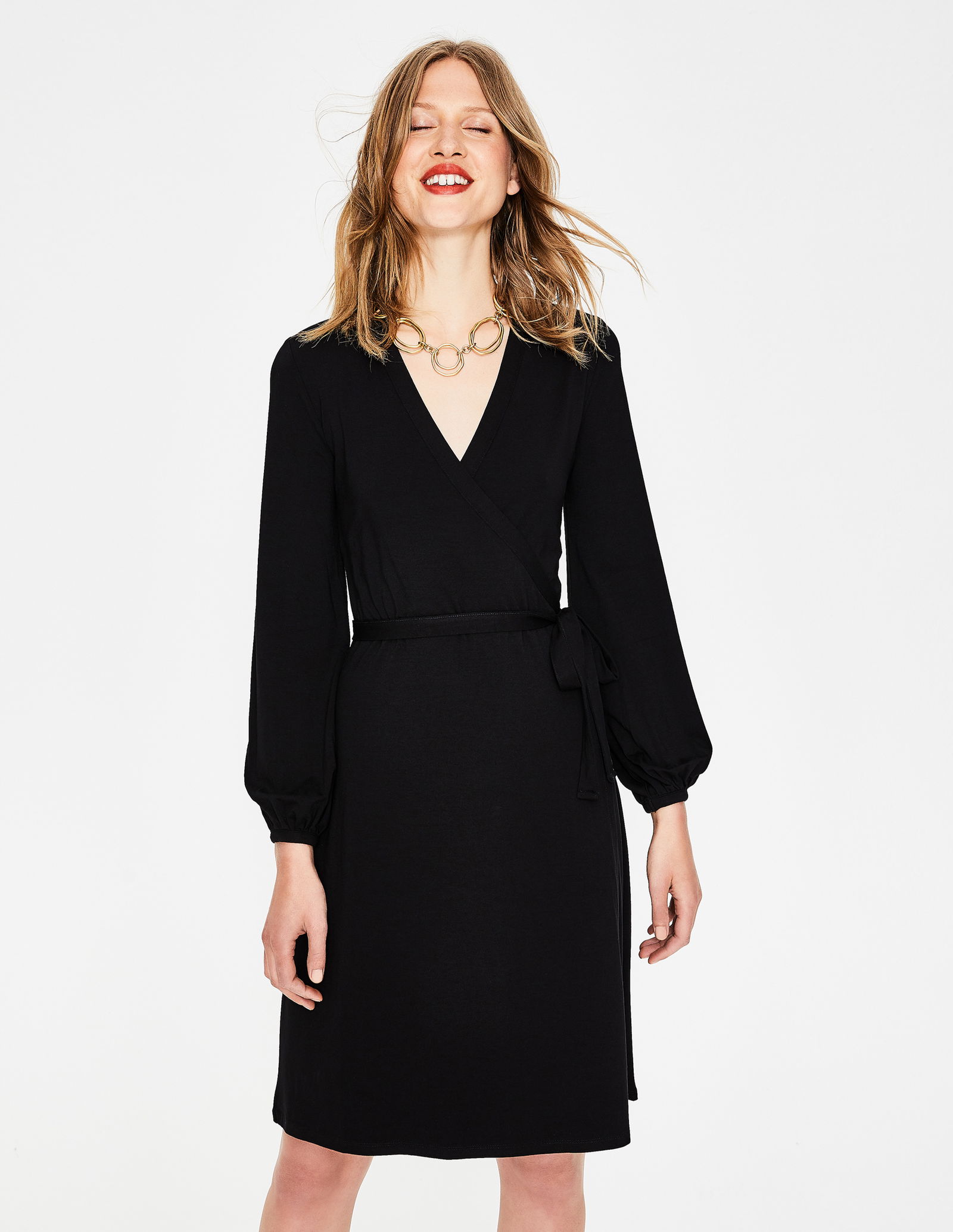 BODEN Elodie Jersey Wrap Dress | Endource