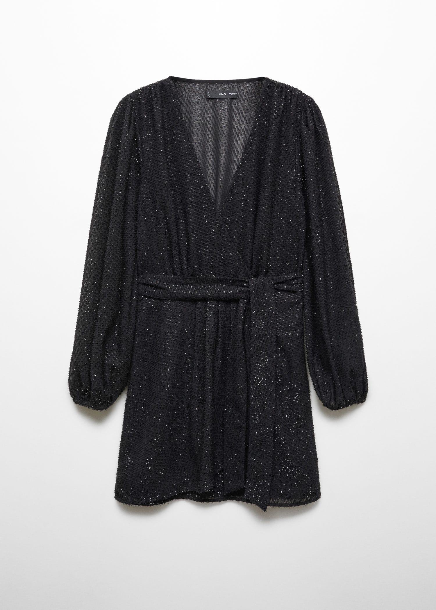 Robe plissée imprimée - Femme | MANGO OUTLET France métropolitaine