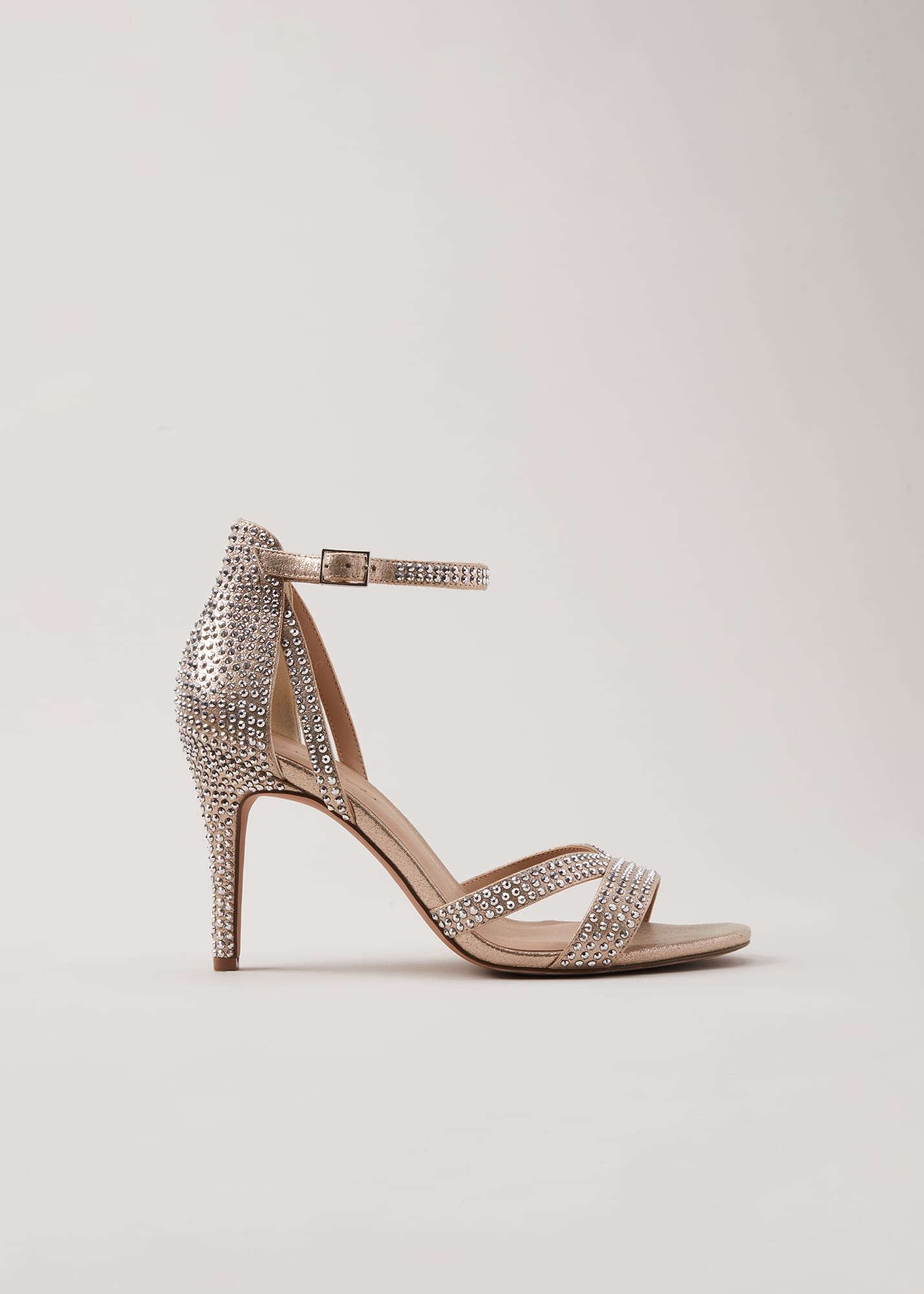 sparkly open toe heels