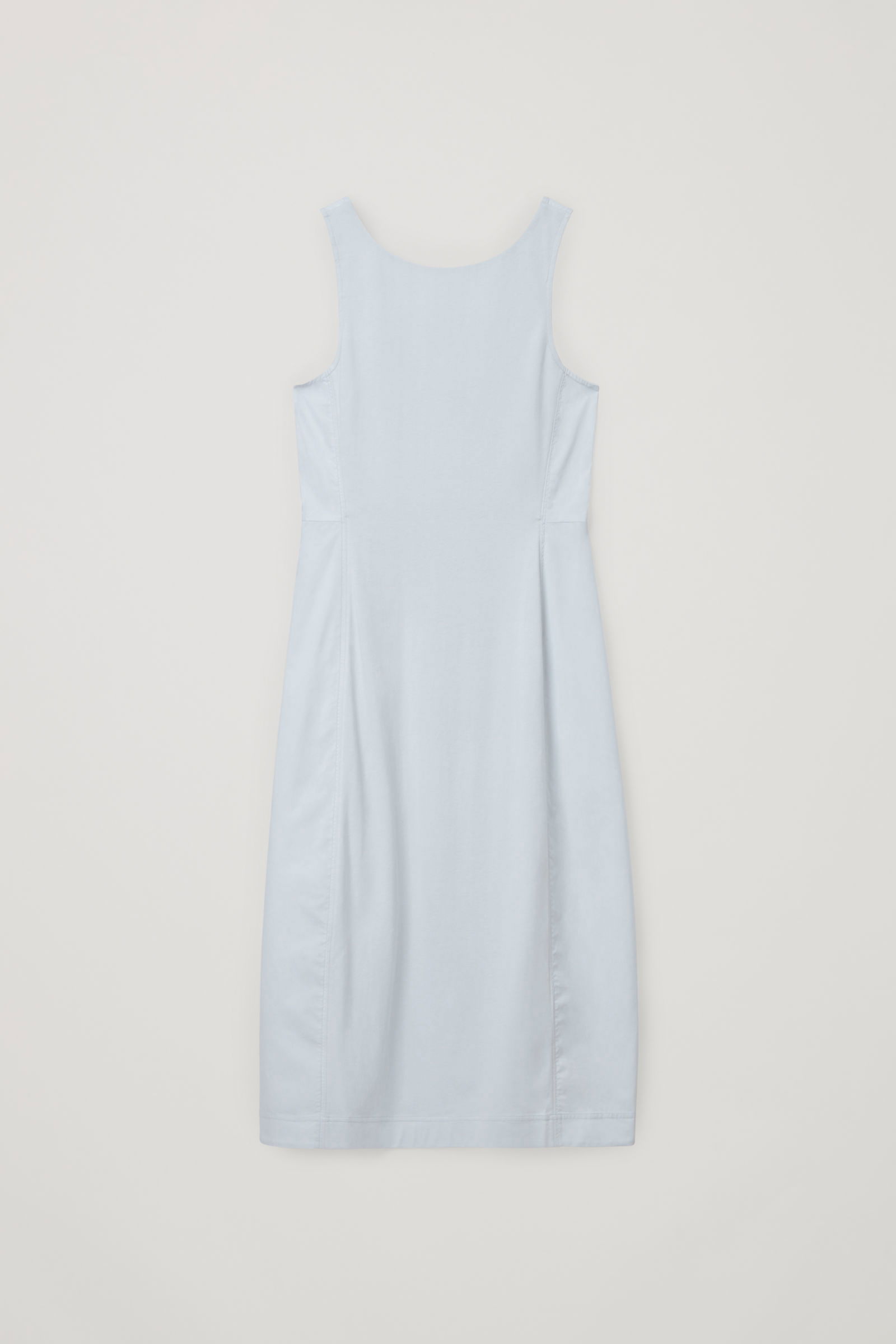 Sleeveless Cotton Midi Dress