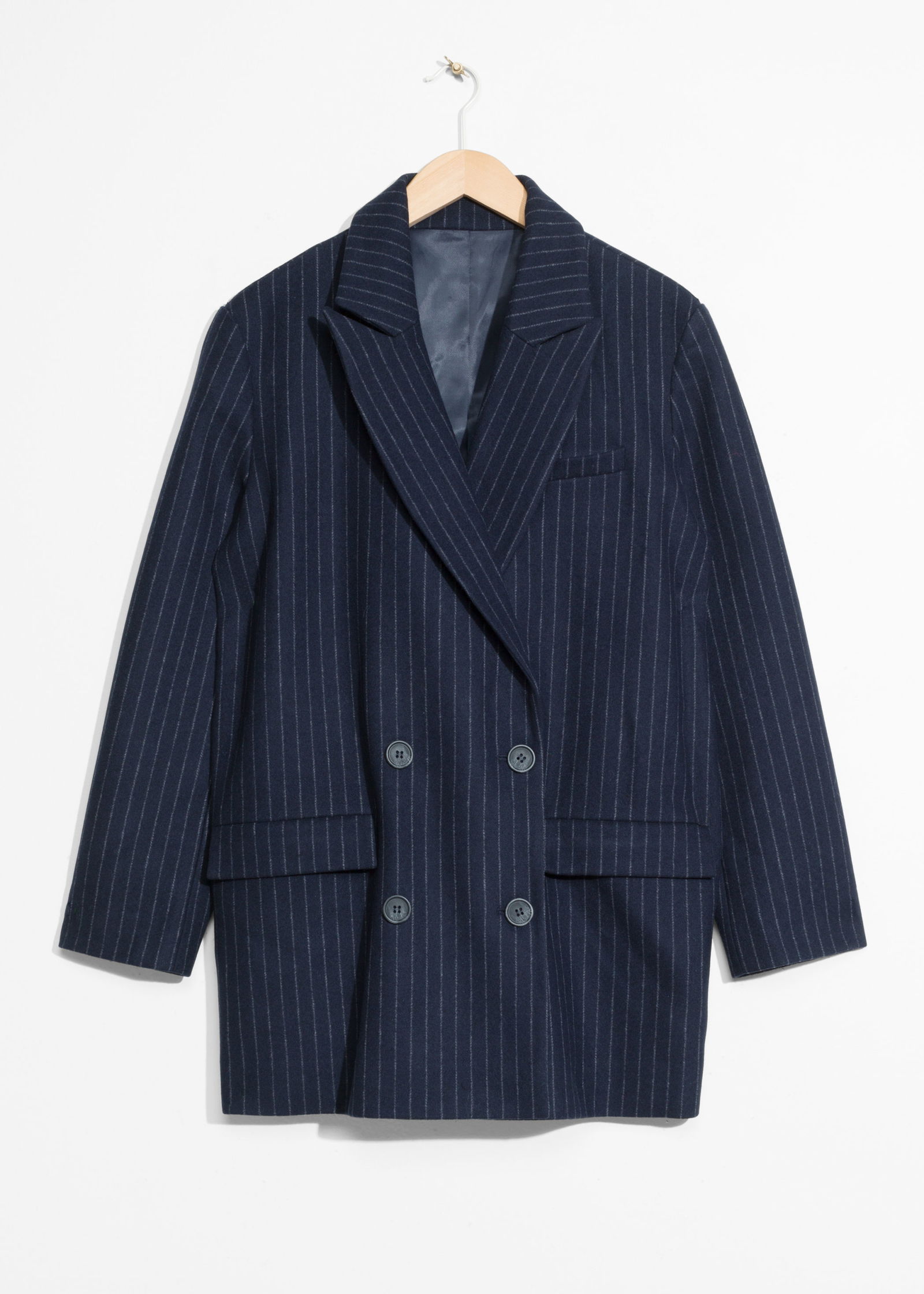 & OTHER STORIES Pinstripe Blazer in Pinstripe | Endource