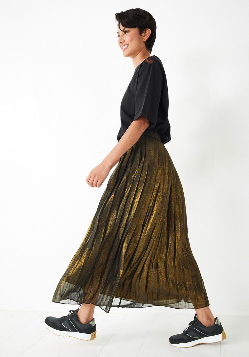 HUSH Finnie Pleat Skirt endource