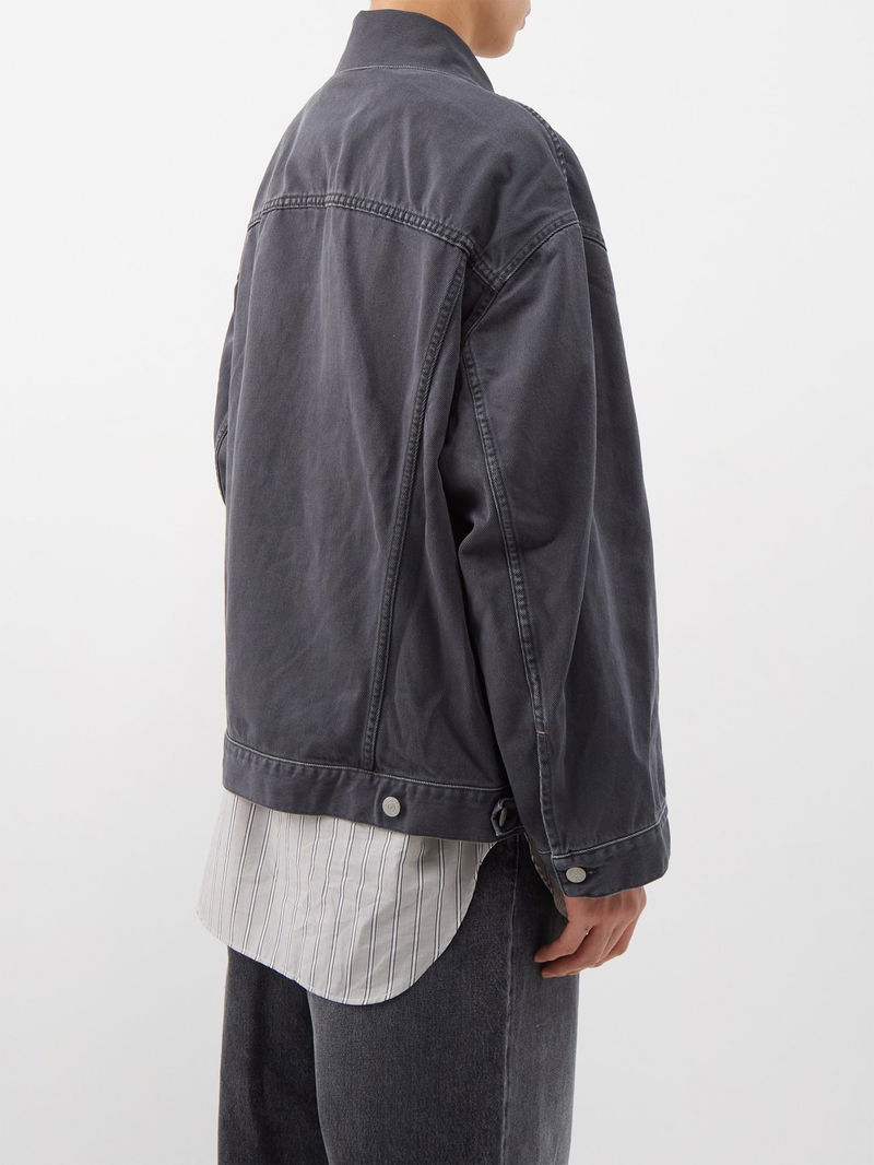 ACNE STUDIOS Morris Faded Denim Jacket endource