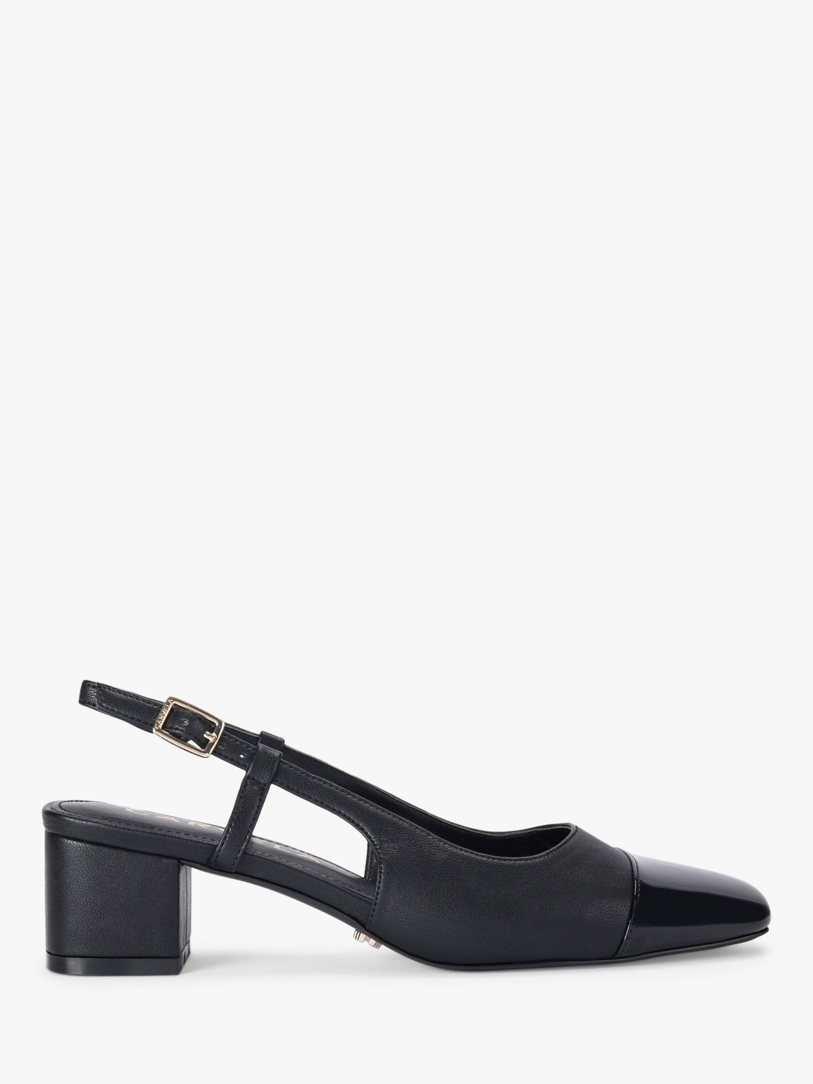 CARVELA Rene Slingback Court Shoes in Black | Endource