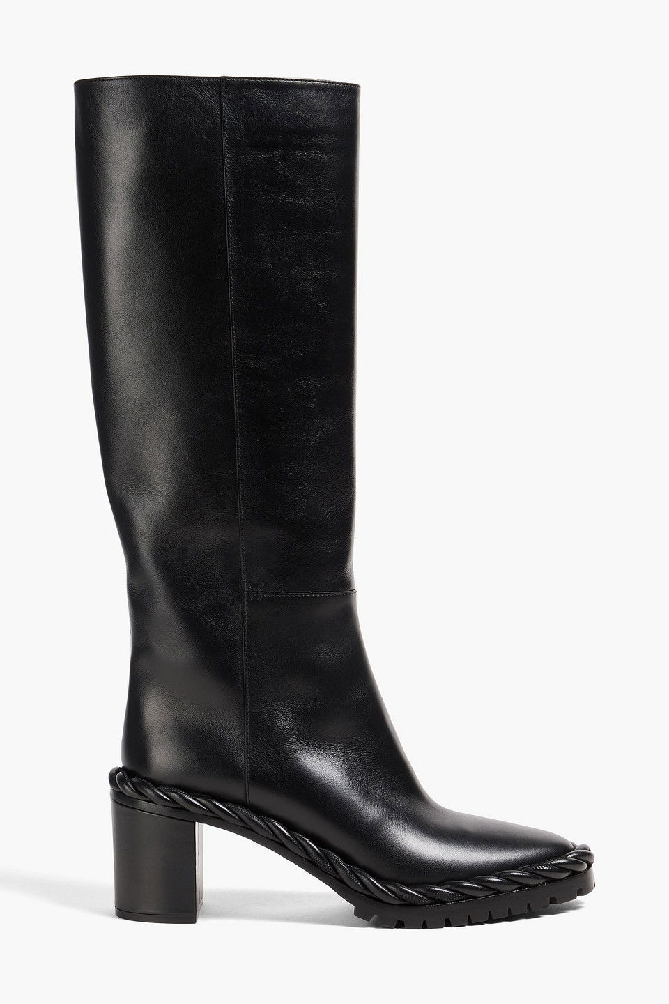 Knee High Rebelle Valentino VALENTINO GARAVANI Braided Leather