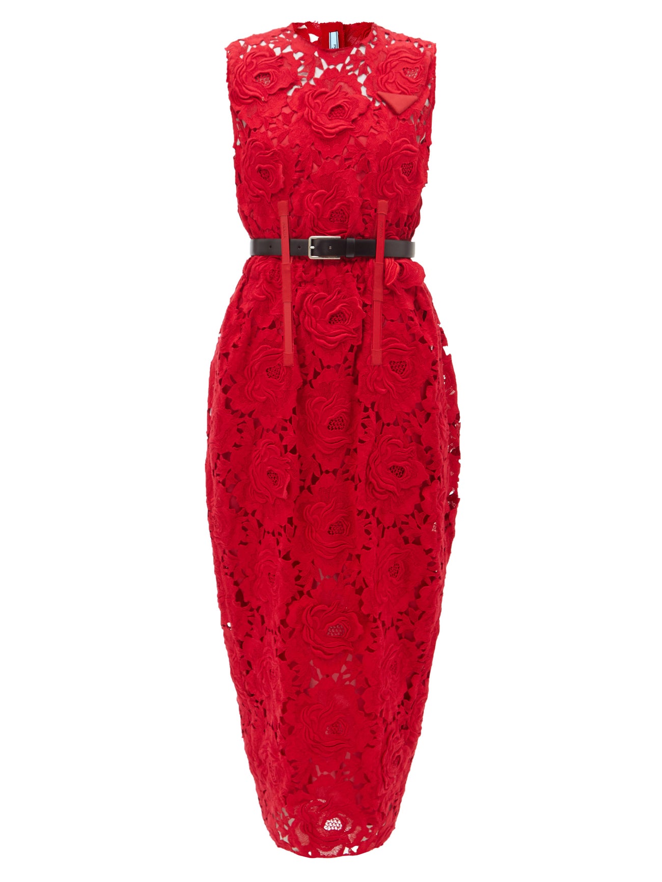 prada guipure lace dress Guipure lace midi dress