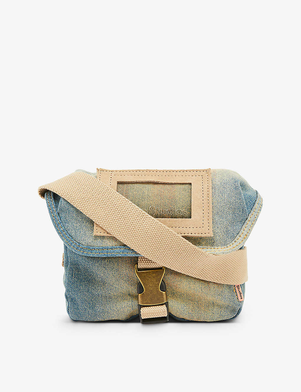 ACNE STUDIOS Post Mini Cotton Cross-Body Bag endource