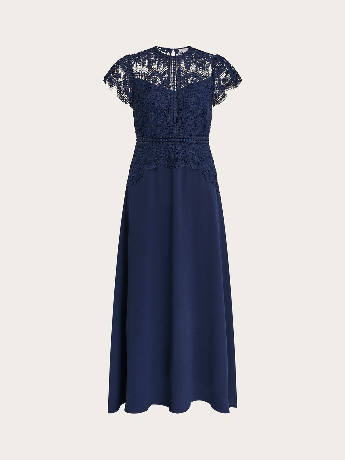 monsoon green monica lace midi dress Monica Lace Pleated Bridesmaid Dress | Evening Dresses