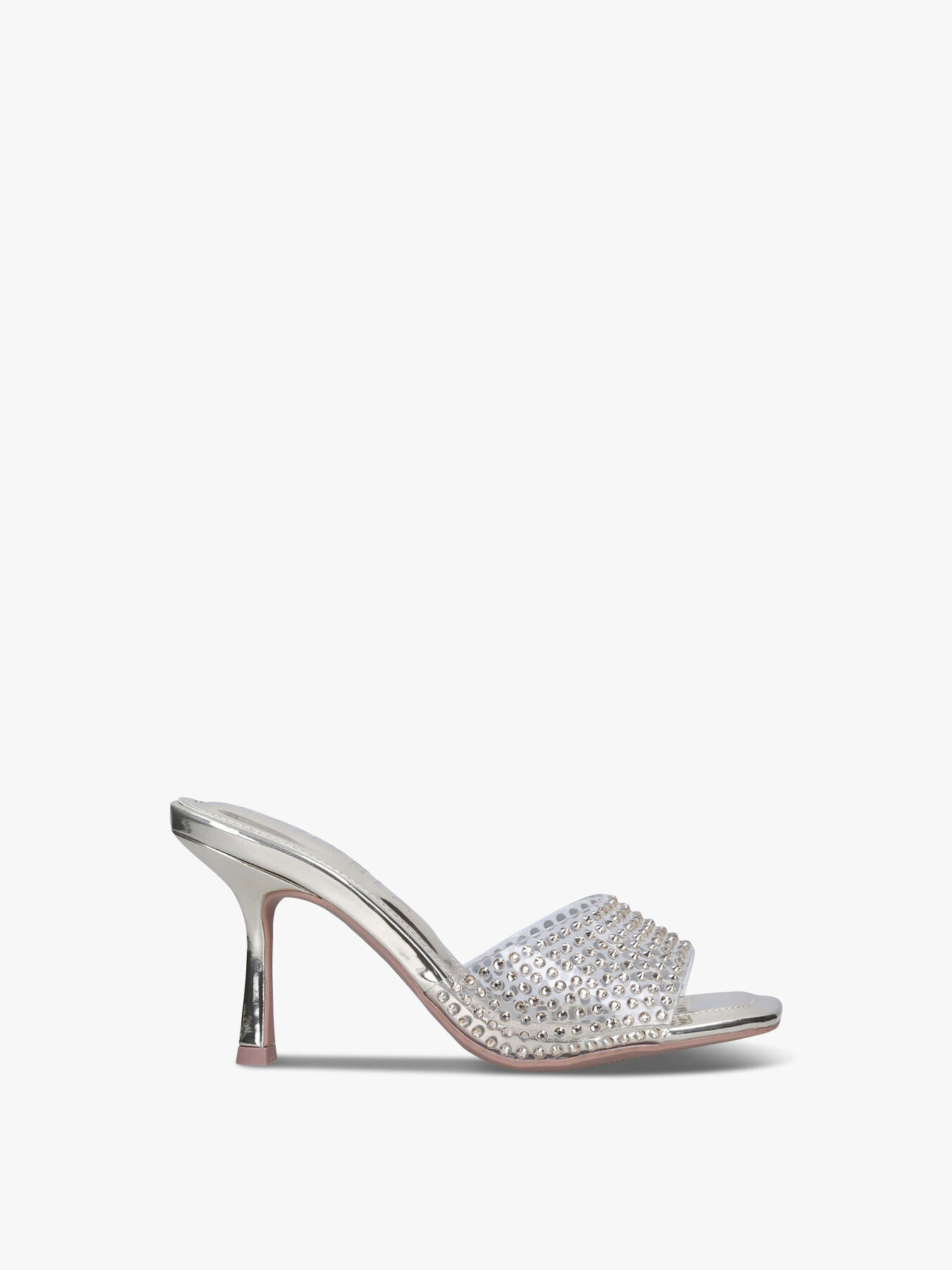 carvela shimmer mule