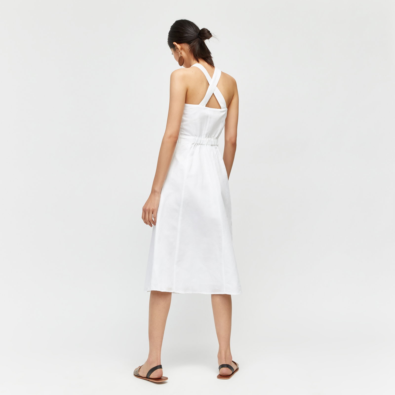 long button down shirt dress Maxi Shirt Dress Alabaster / X-Small main image 1