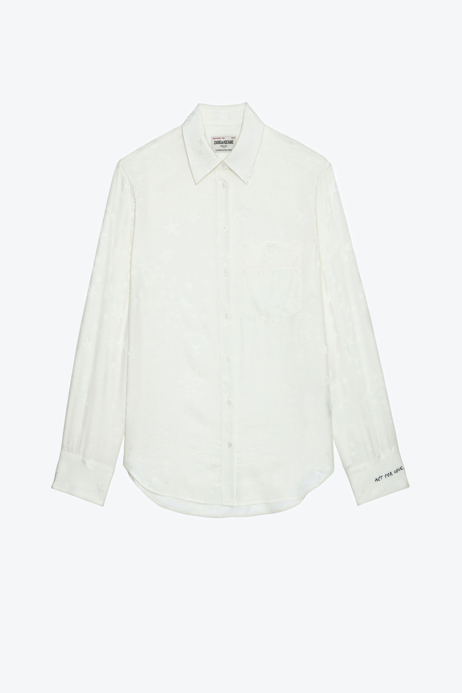 ZADIG & VOLTAIRE Morning Jac Silk Shirt | Endource