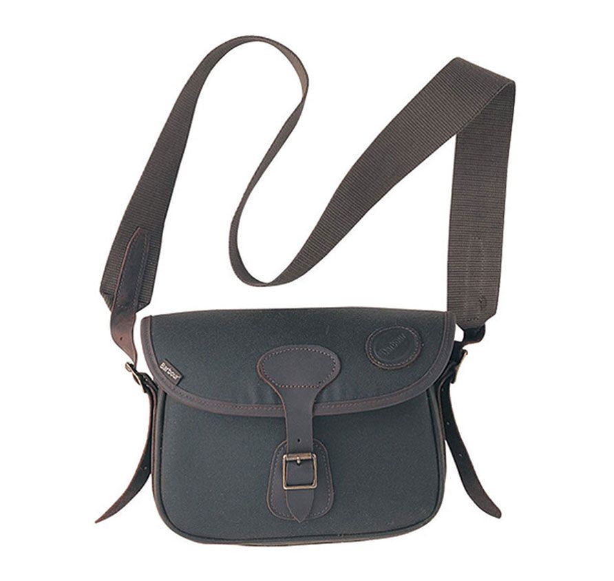 BARBOUR Wax Leather Cartridge Bag endource